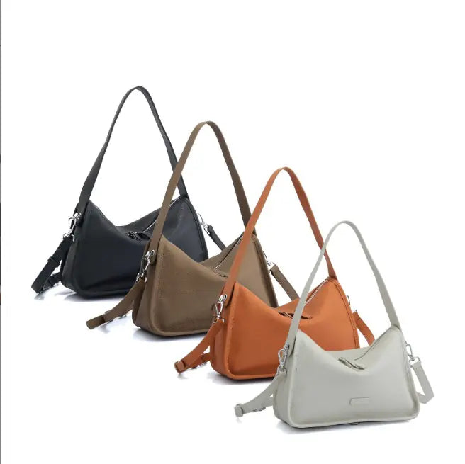 Ladies' Cowhide Spacious Crossbody
