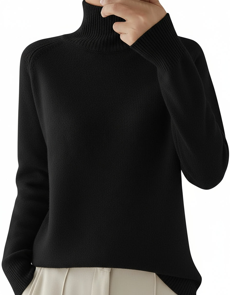 Sweater Women Long Sleeve Turtleneck