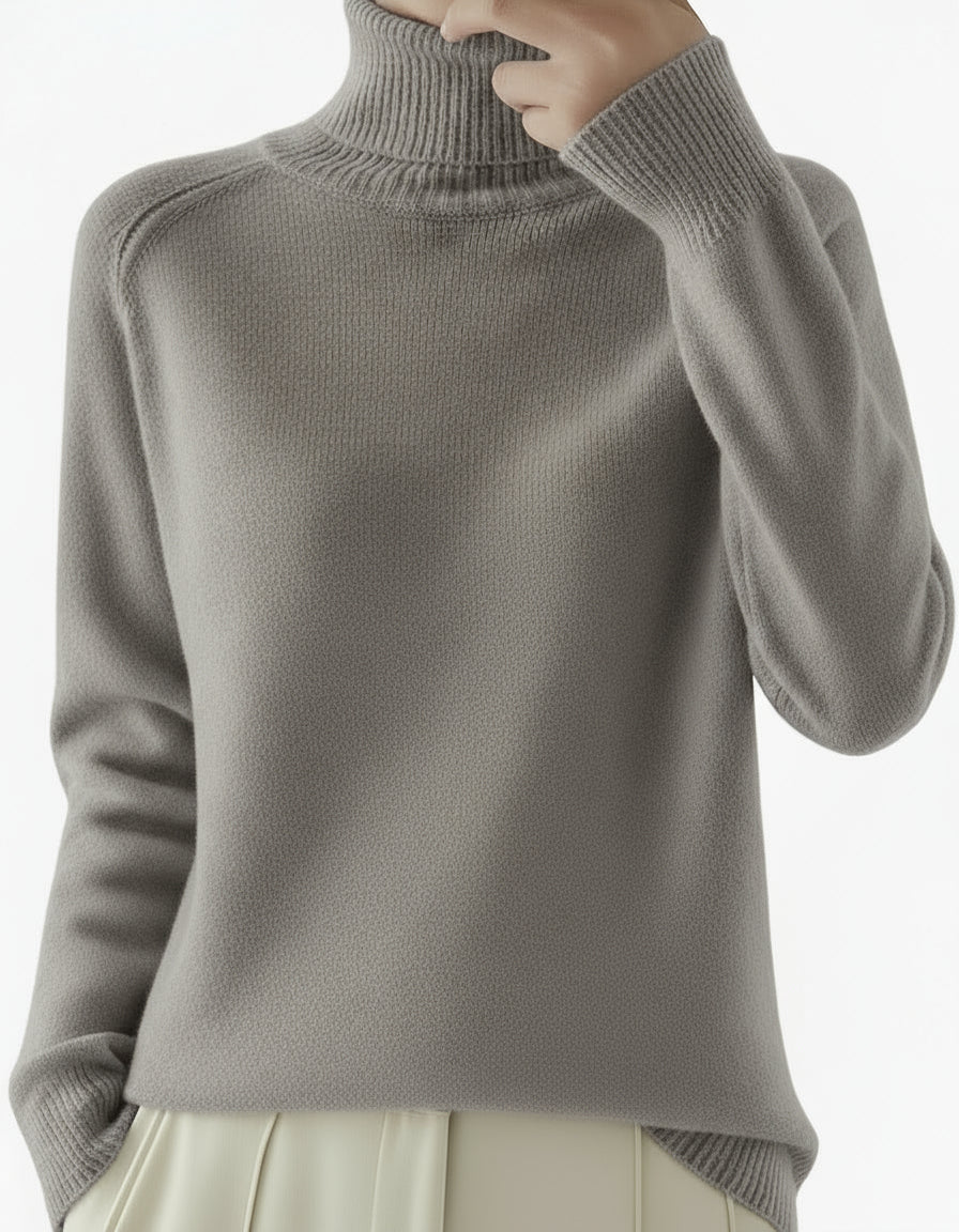 Sweater Women Long Sleeve Turtleneck