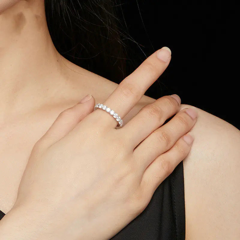 Moissanite Women's Ring