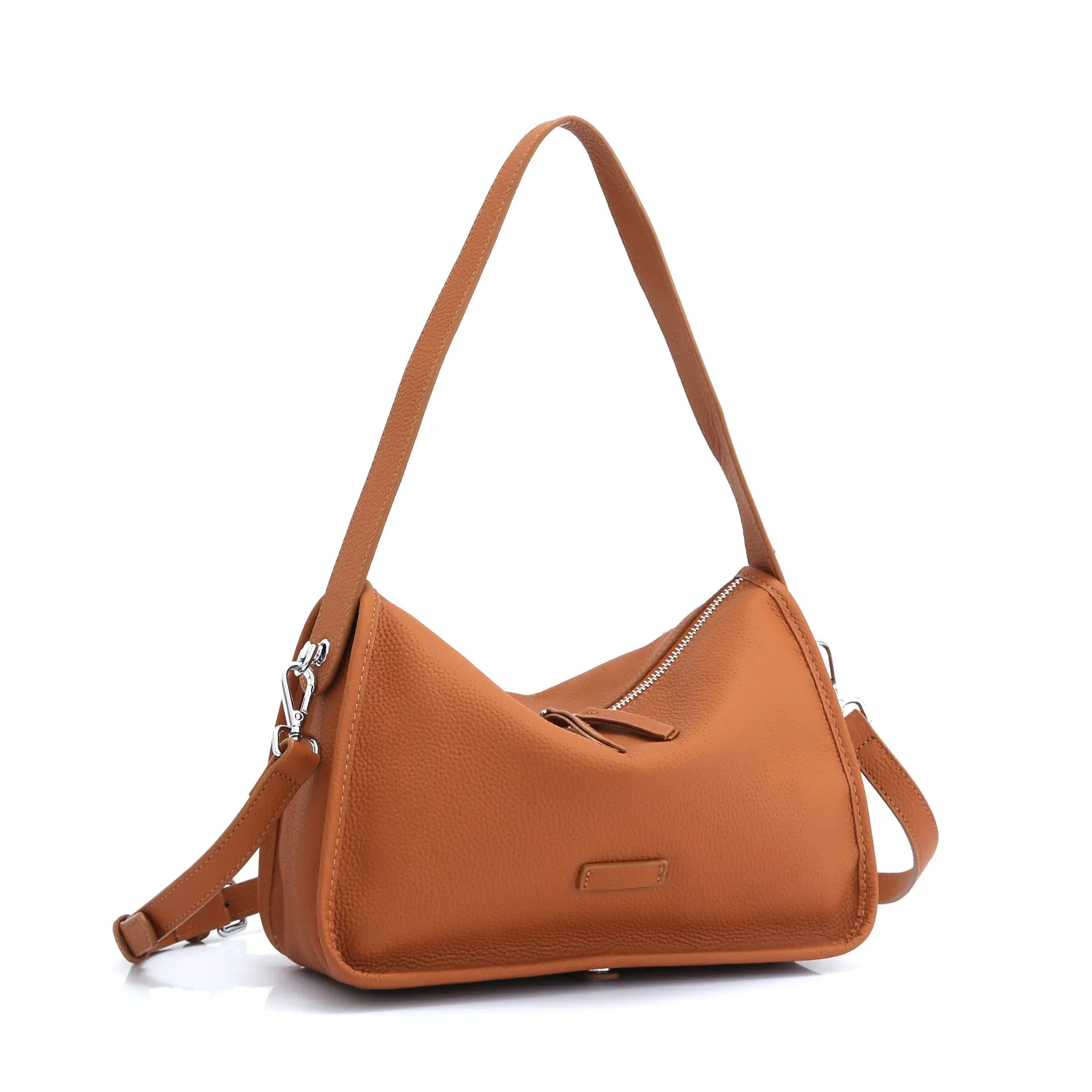 Ladies' Cowhide Spacious Crossbody
