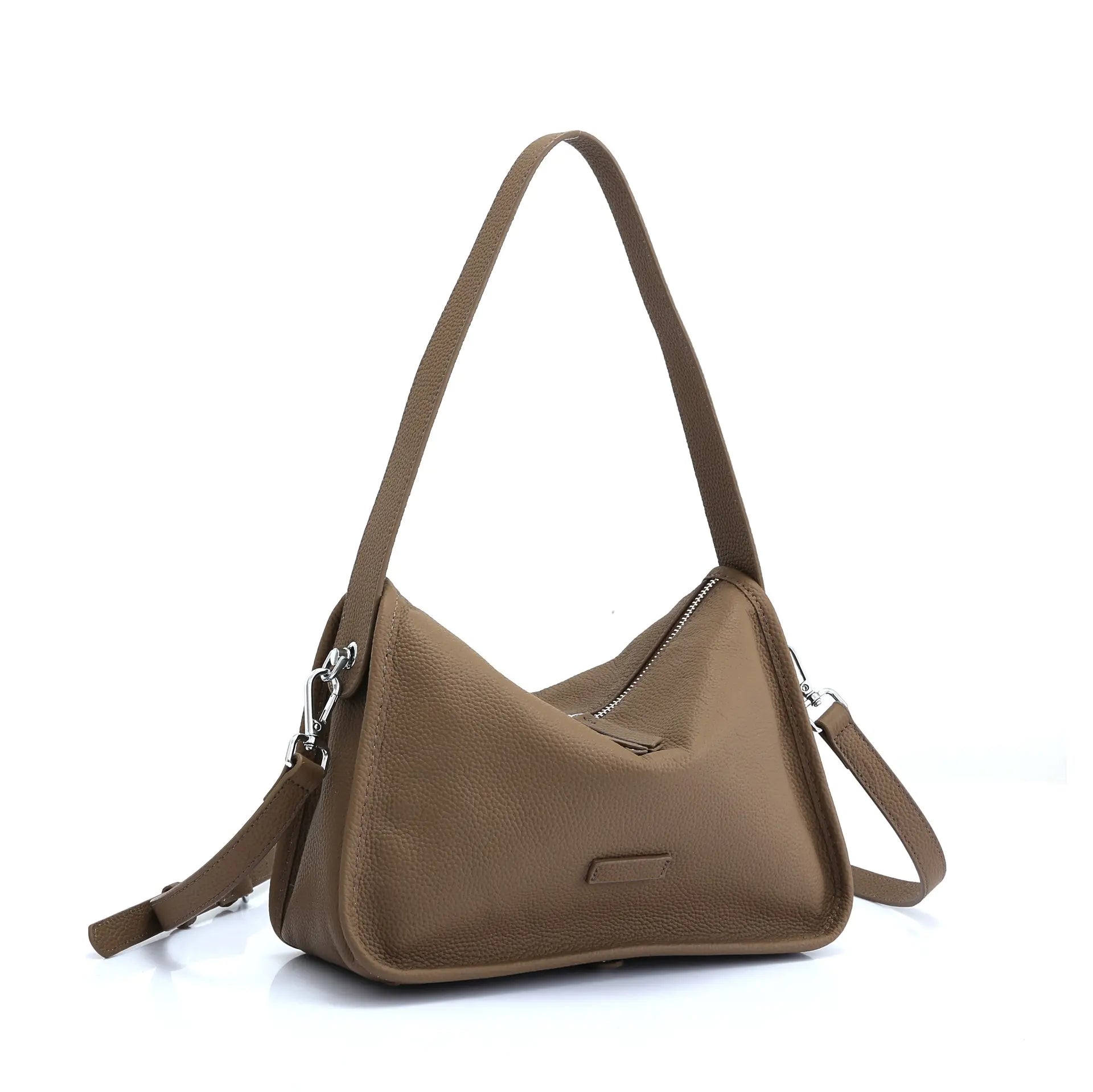 Ladies' Cowhide Spacious Crossbody